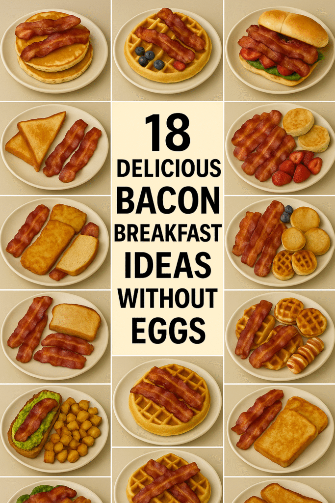 18 Delicious Bacon Breakfast Ideas Without Eggs for Busy Mornings