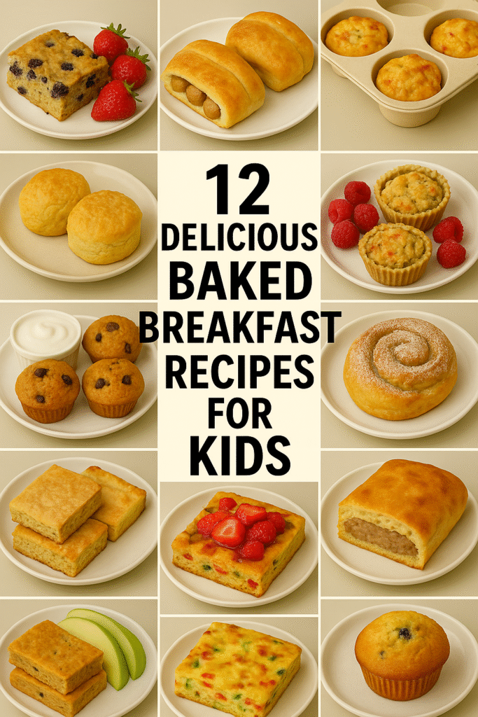 12 Delicious Baked Breakfast Recipes for Kids to Enjoy Before School