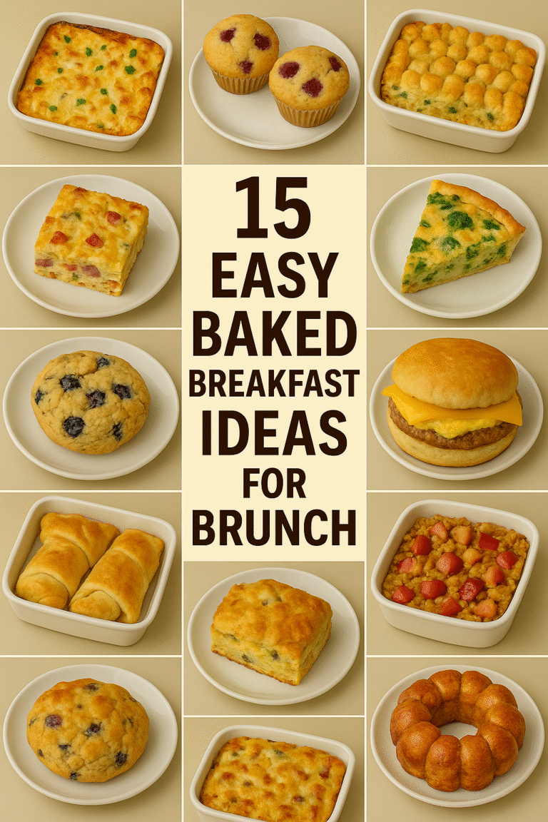 15 Easy Baked Breakfast Ideas for Brunch to Impress Your Guests