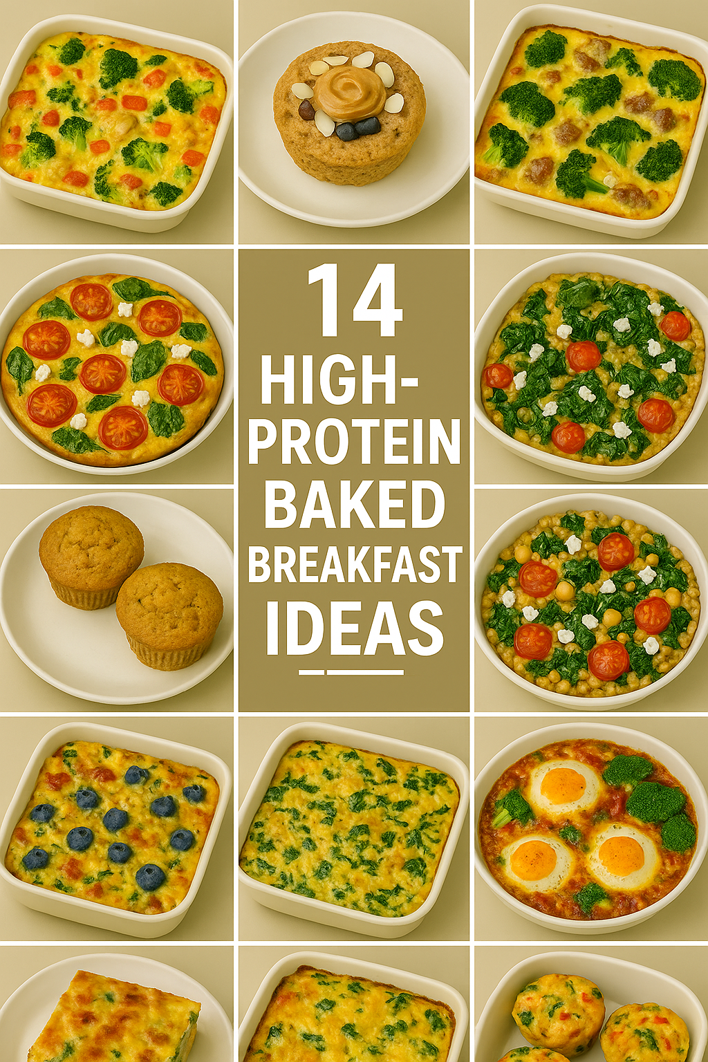 Baked Egg Muffins with Vegetables