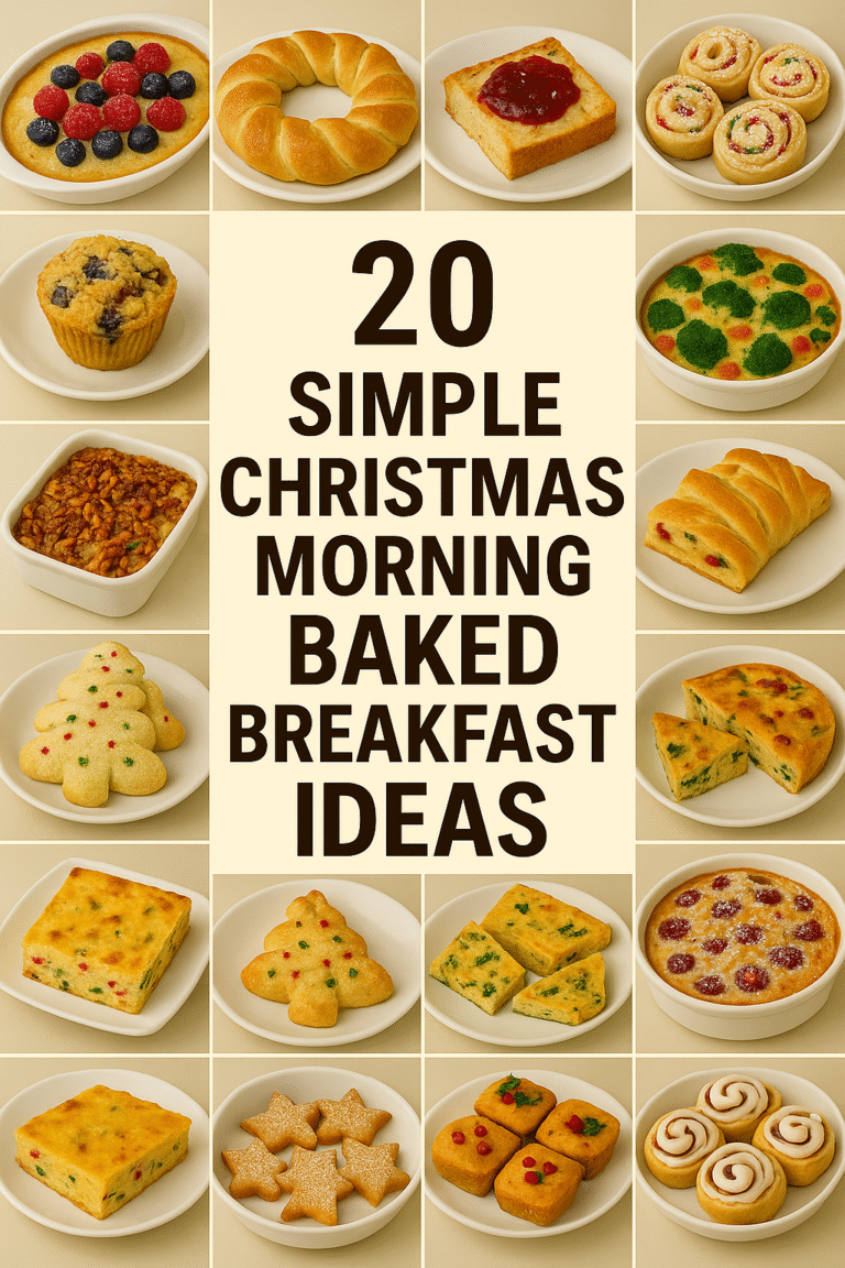 20 Simple Christmas Morning Baked Breakfast Ideas to Enjoy with Family