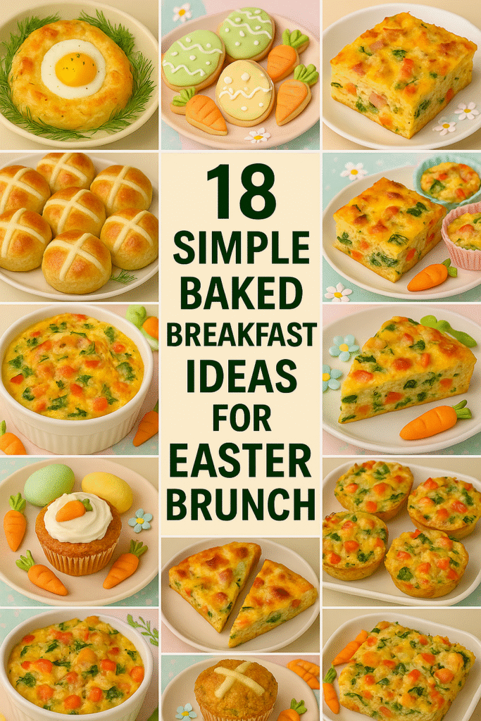 18 Simple Baked Breakfast Ideas for Easter Brunch to Make Hosting Easy
