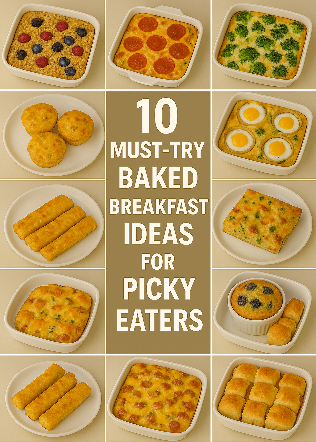 10 Must-Try Baked Breakfast Ideas for Picky Eaters to Make Mealtime Easy
