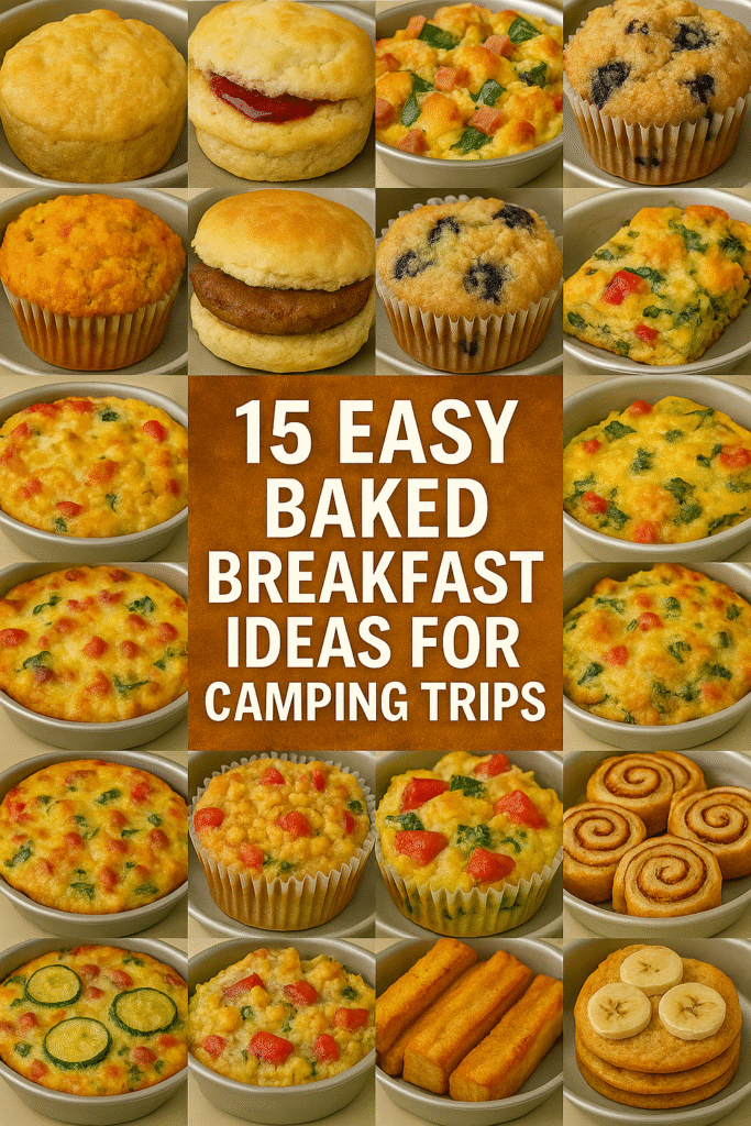 15 Easy Baked Breakfast Ideas for Camping Trips to Start the Day Right