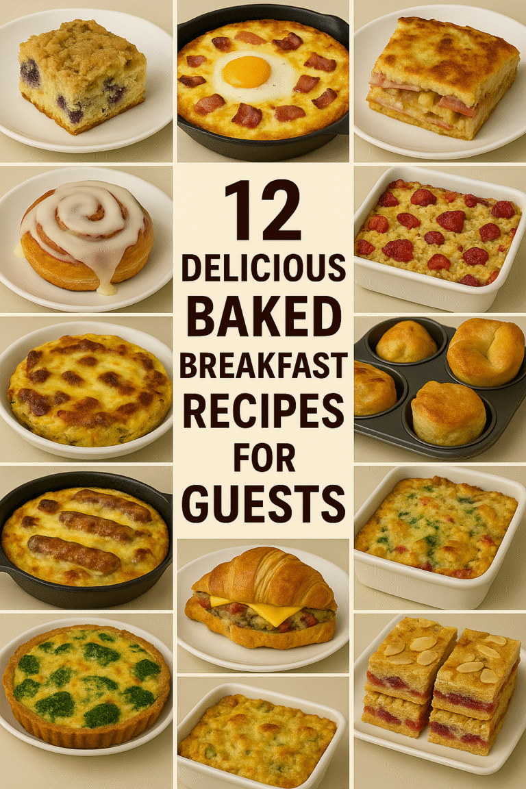 12 Delicious Baked Breakfast Recipes for Guests to Make Hosting Simple
