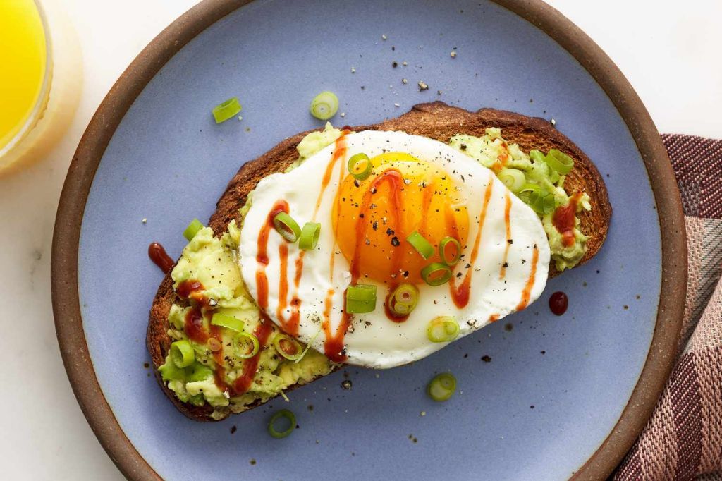 Classic Avocado and Fried Egg Toast