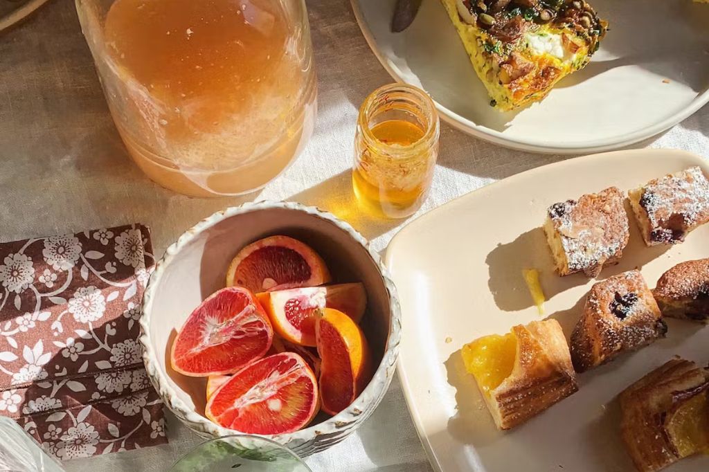 Lemon Blueberry Coffee Cake