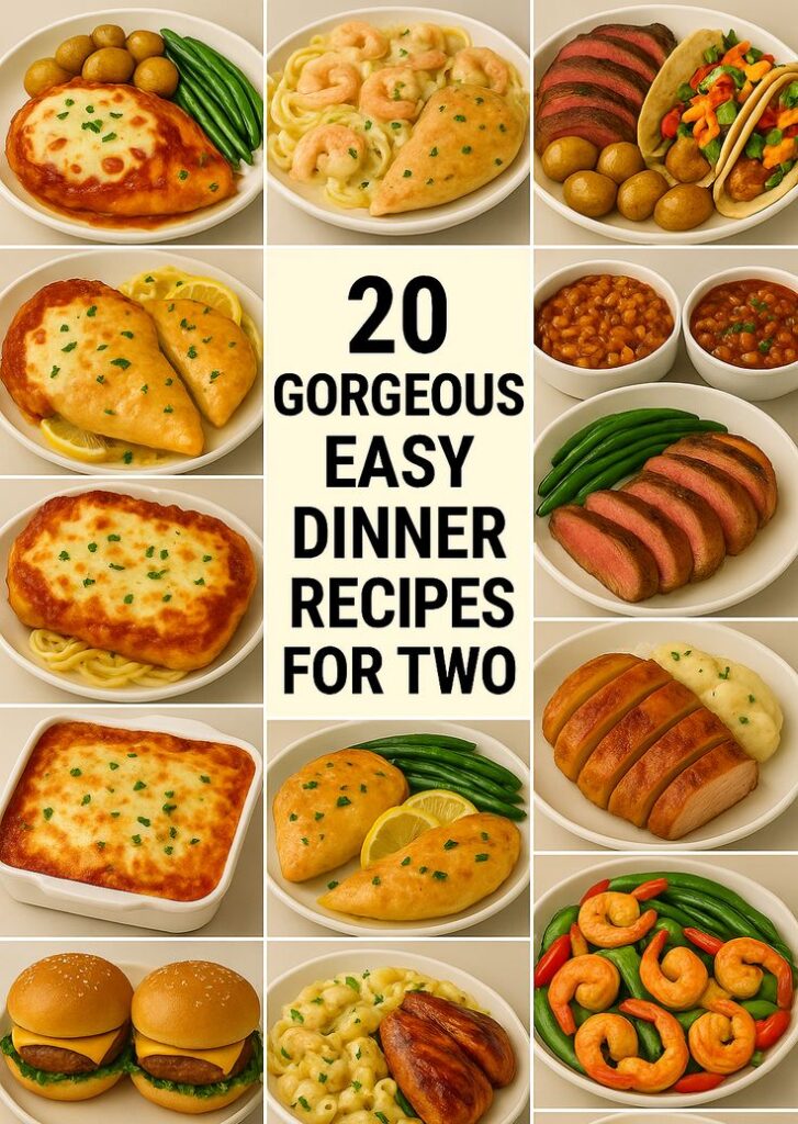20 Gorgeous Easy Dinner Recipes