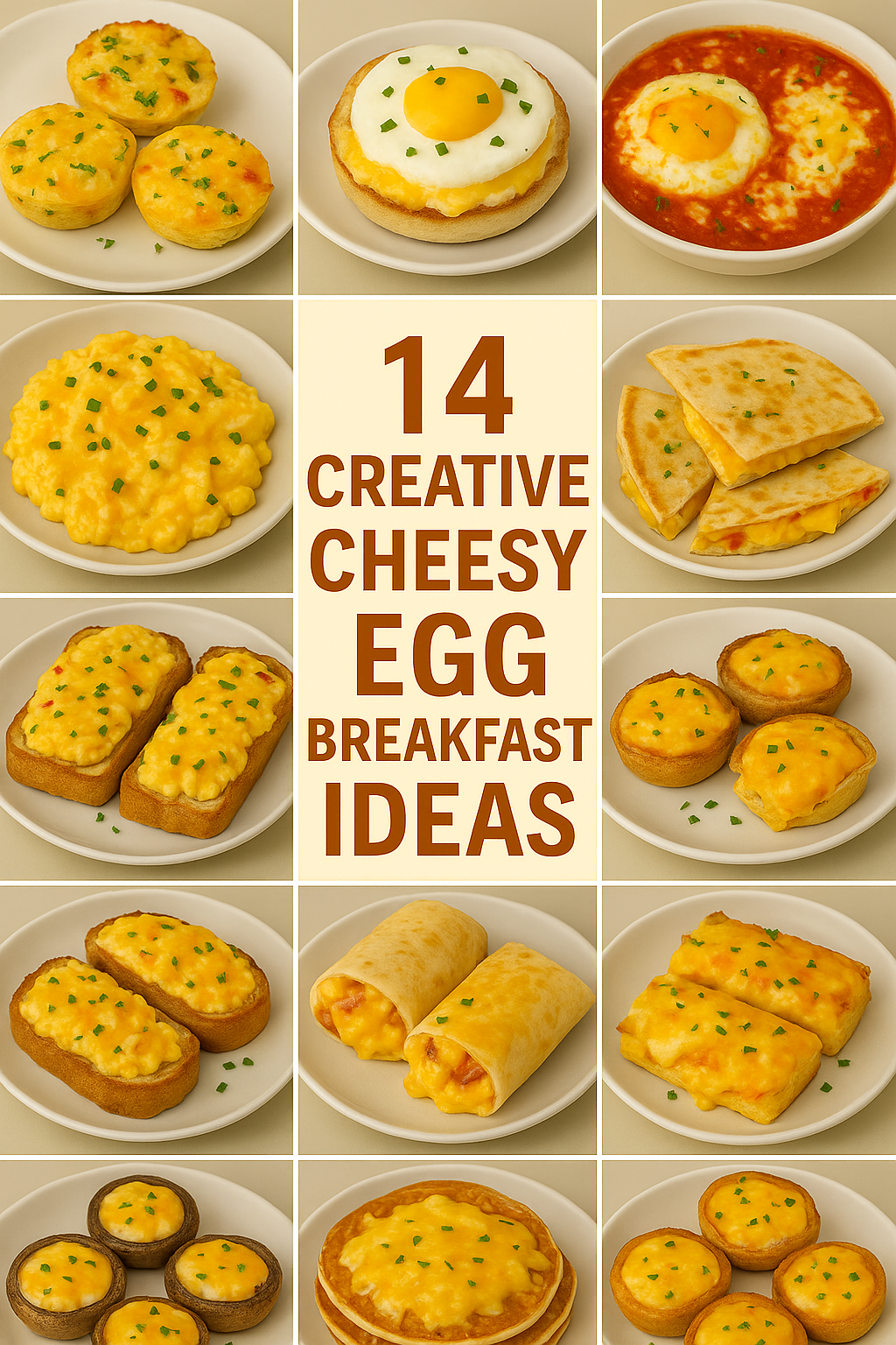 14 Creative Cheesy Egg Breakfast Ideas for Quick and Tasty Mornings