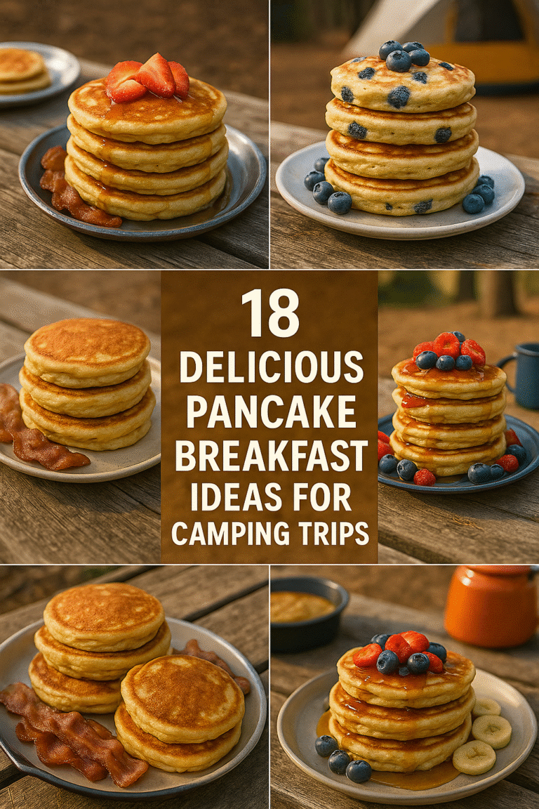 18 Delicious Pancake Breakfast Ideas for Camping Trips to Keep You Energized