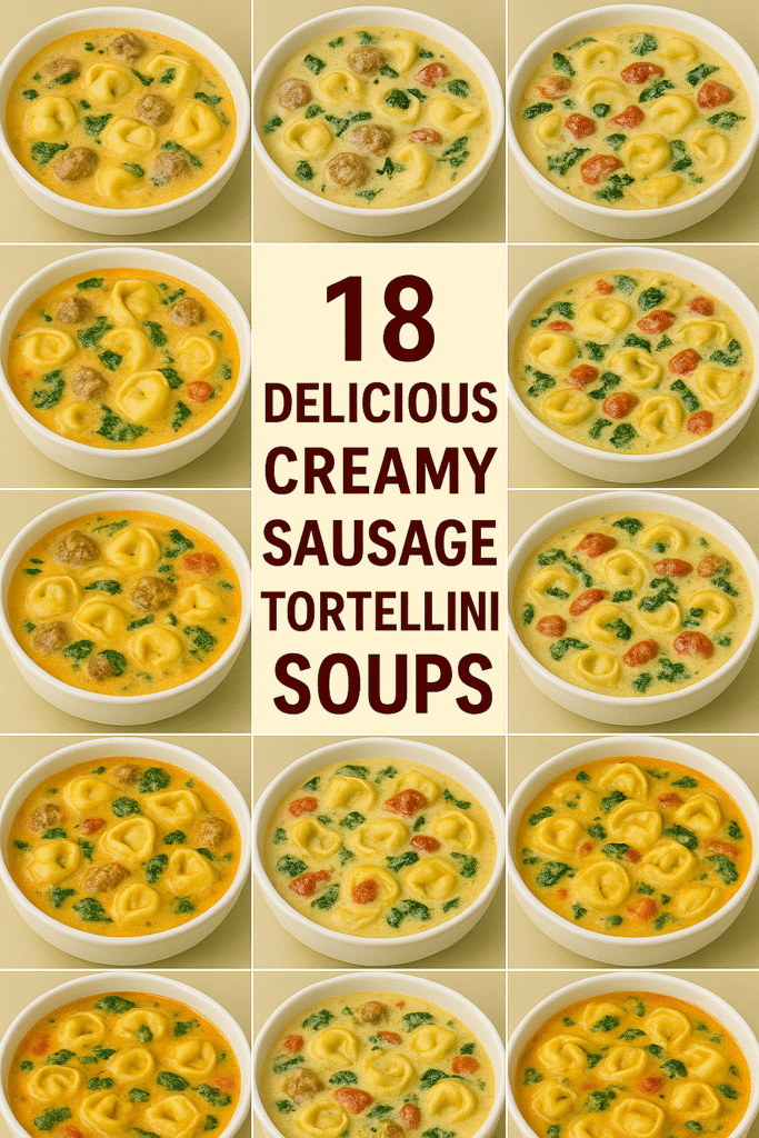 18 Delicious Creamy Sausage Tortellini Soups to Warm You Up Tonight