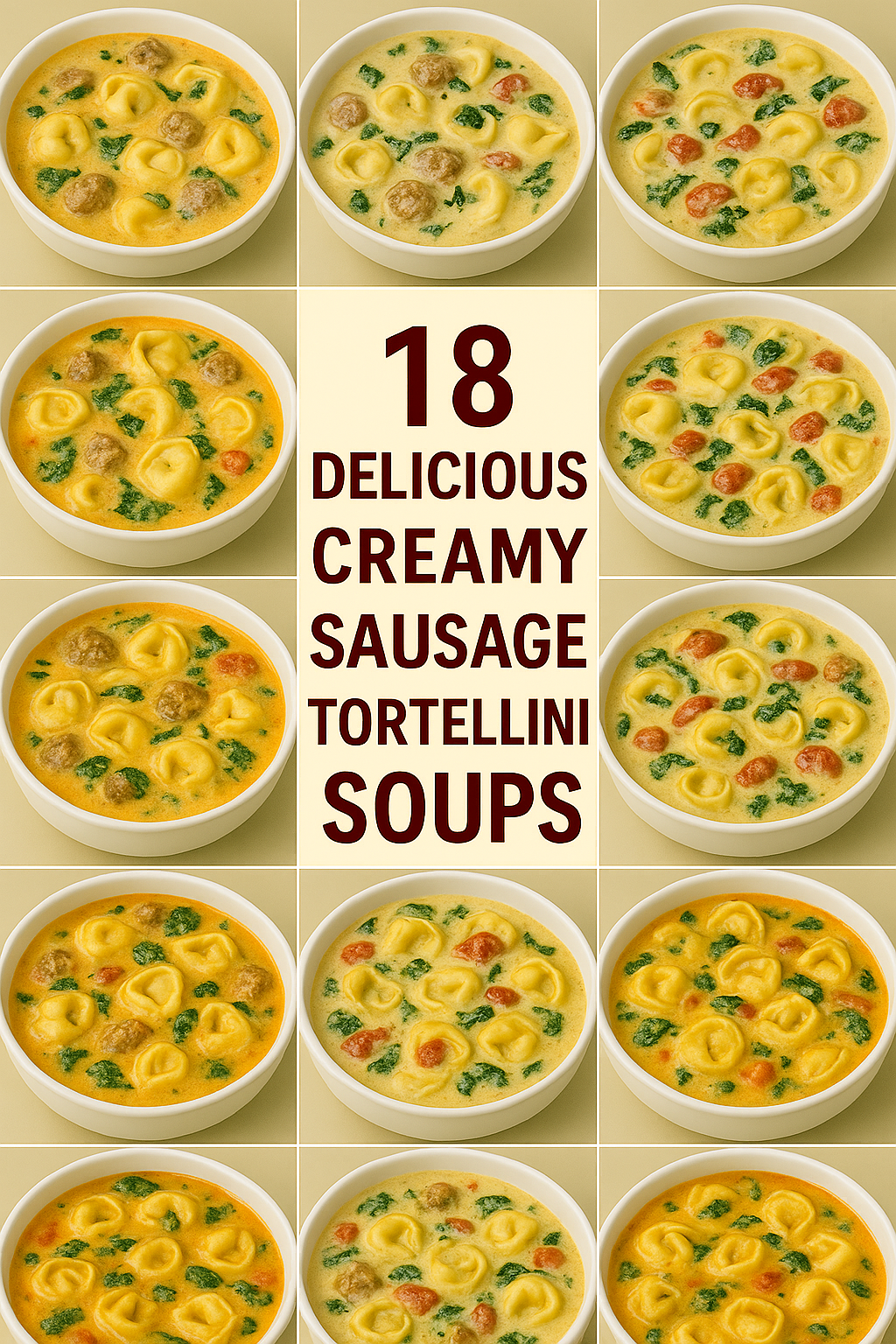 18 Delicious Creamy Sausage Tortellini Soups to Warm You Up Tonight