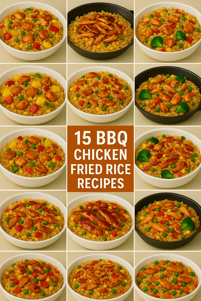 15 BBQ Chicken Fried Rice Recipes for Quick and Flavorful Dinners