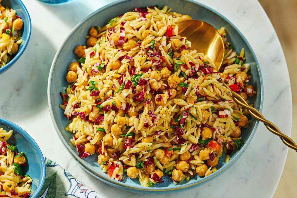 Creamy Garlic Parmesan Orzo