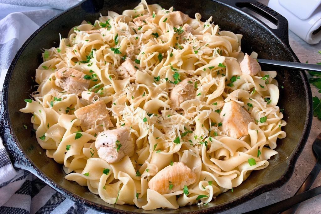 Classic Chicken Buttered Noodles