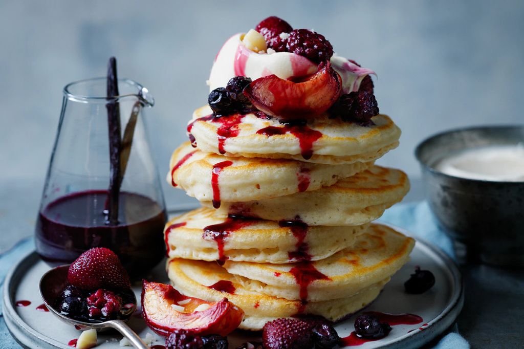 Classic Fluffy Morning Pancakes