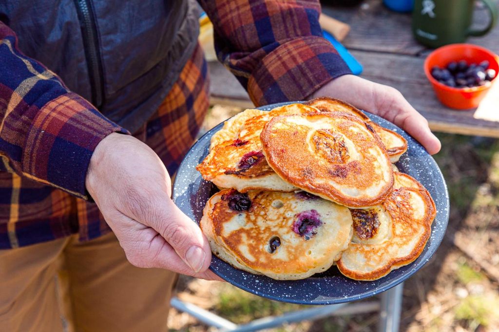Classic Fluffy Campfire Pancakes